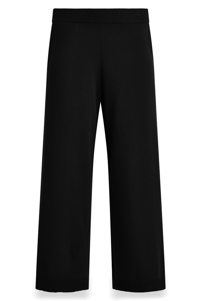 Milano Stitch Knit Pants, Alternate, color, BLACK