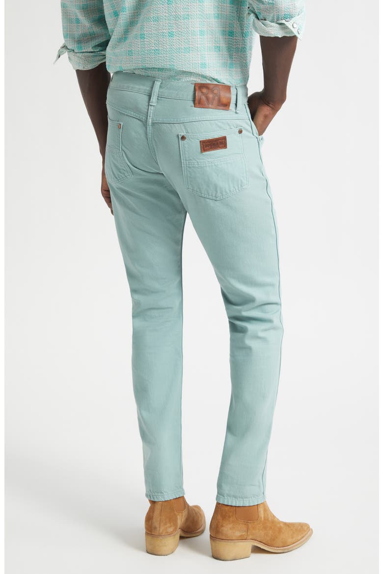 Slim Fit Jeans, Alternate, color, TURQUOISE