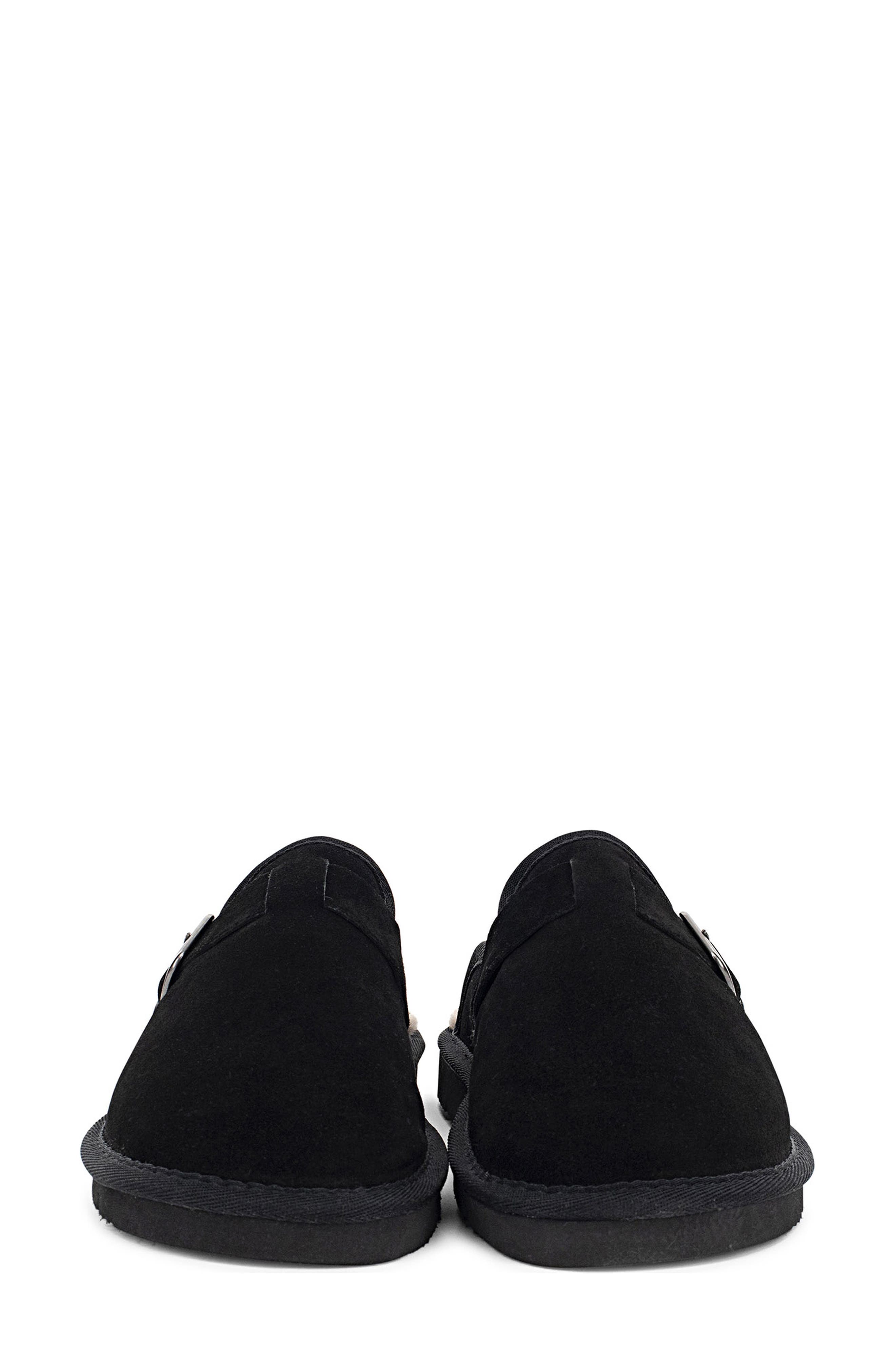 Chelan Leather Clog, Alternate, color, BLACK