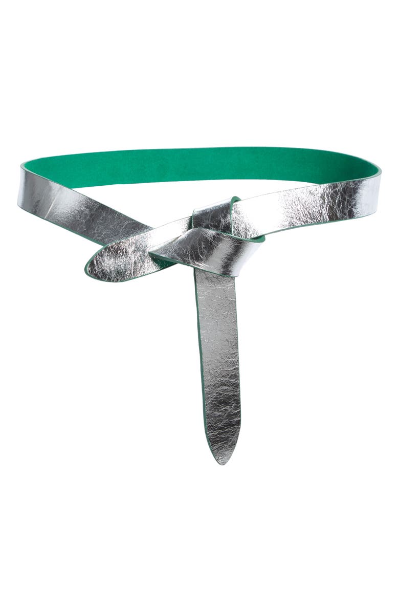 Isabel Marant Lecce Reversible Leather Belt, Alternate, color,