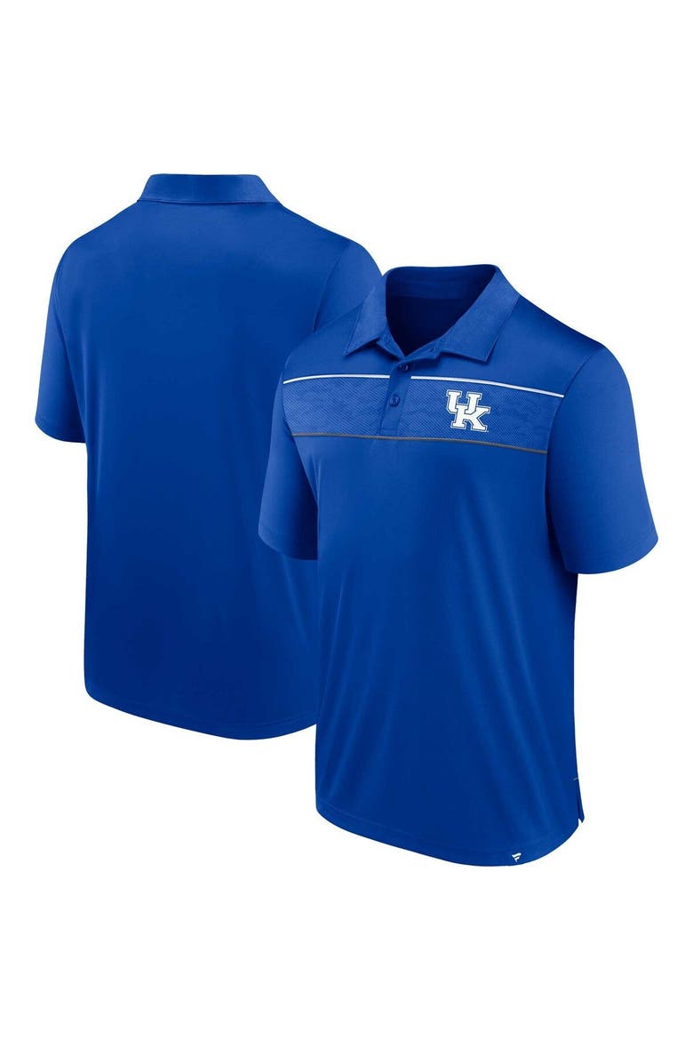 Men's Fanatics Branded  Royal Kentucky Wildcats Defender Polo, Main, color, Royal