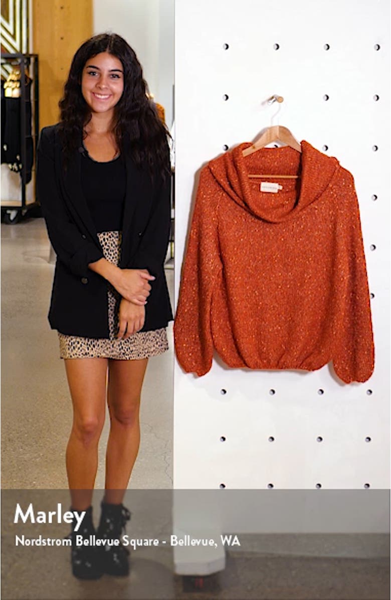 Cowl Neck Sweater, sales video thumbnail