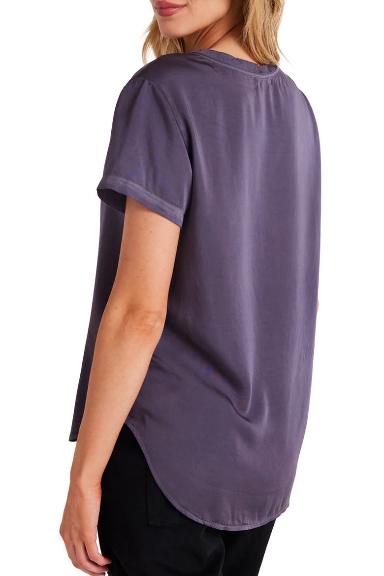 V-Neck T-Shirt, Alternate, color, GALAXY SMOKE