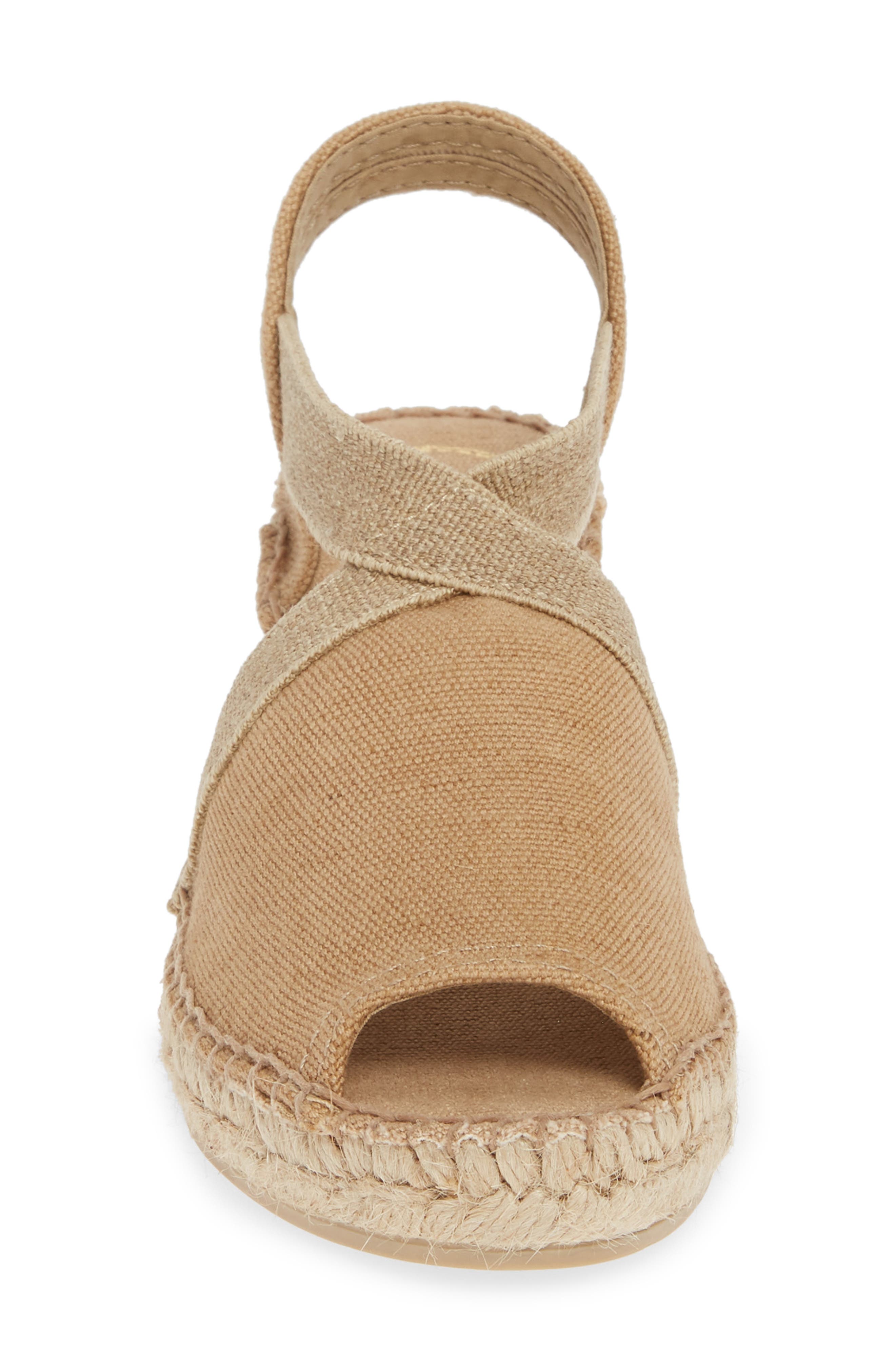 Breda Sandal, Alternate, color, TOBACCO FABRIC