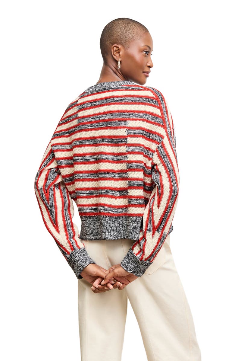 M.M.LaFleur Leila Slouchy Sweater - Multi Knit, Alternate, color, 
