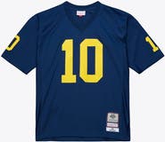 Mitchell & Ness Men's Mitchell & Ness Tom Brady Navy Michigan Wolverines 1999 College Vault Jersey