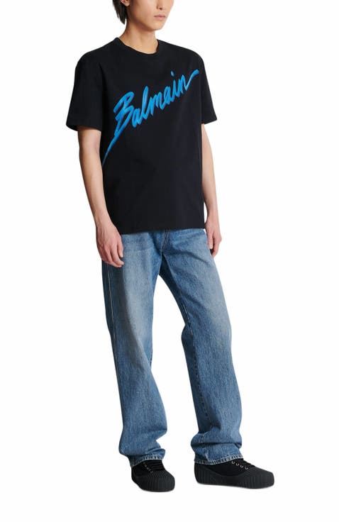 Lettre Flocked T-Shirt