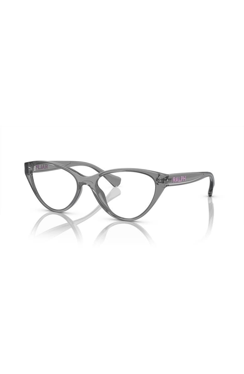 RALPH 54mm Cat Eye optical glasses, Main, color, Grey