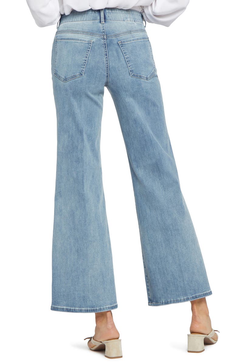 NYDJ Waist Match High Waist Wide Leg Jeans, Alternate, color, Crystalline