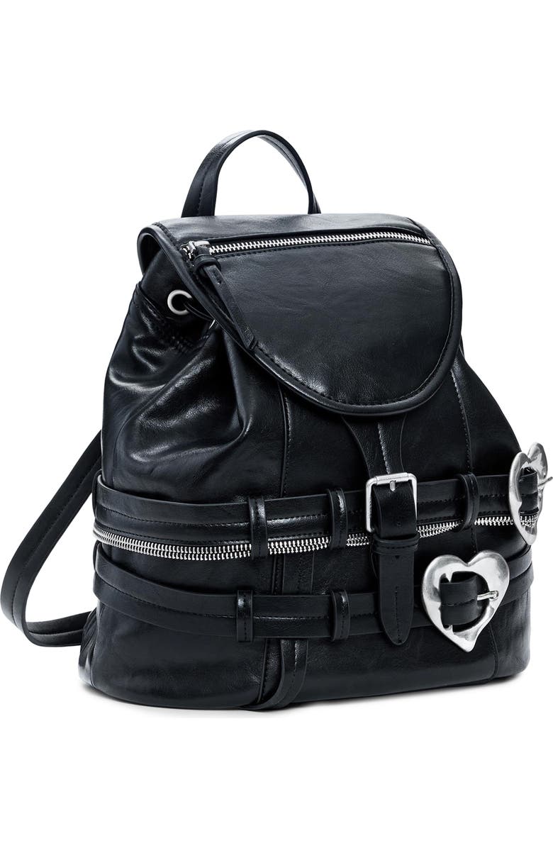 Desigual Medium Faux Leather Backpack, Alternate, color,