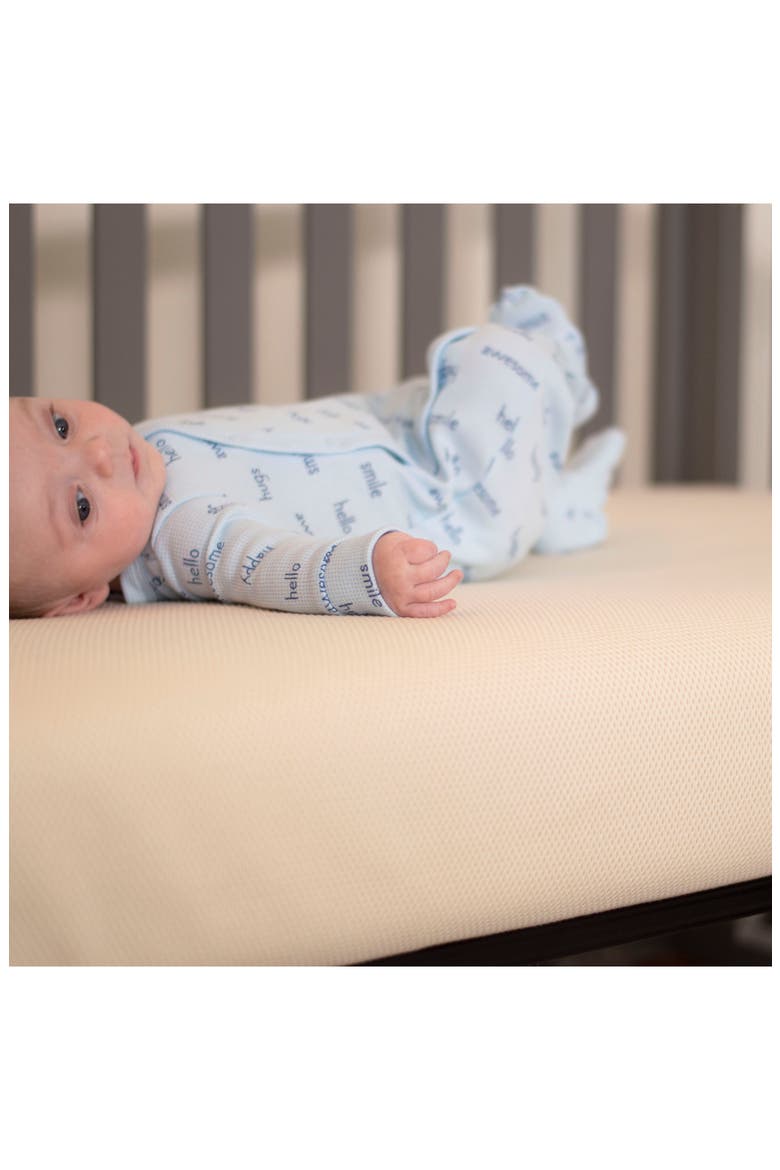 Organic Breathable Innerspring 2-Stage Crib Mattress, Alternate, color, NATURAL