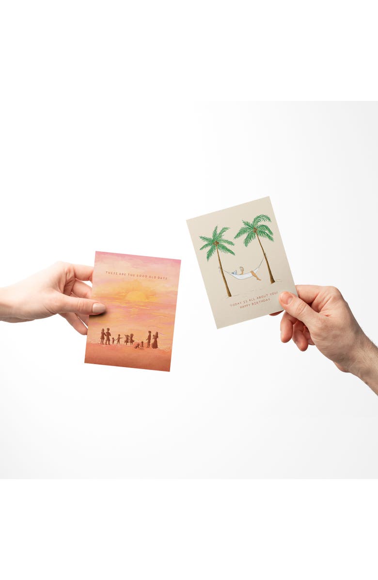 Ramus & Co Beach Days Greeting Card Pack Assorted Set, Alternate, color, Multi-Pack