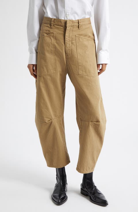 Shon Stretch Cotton Pants