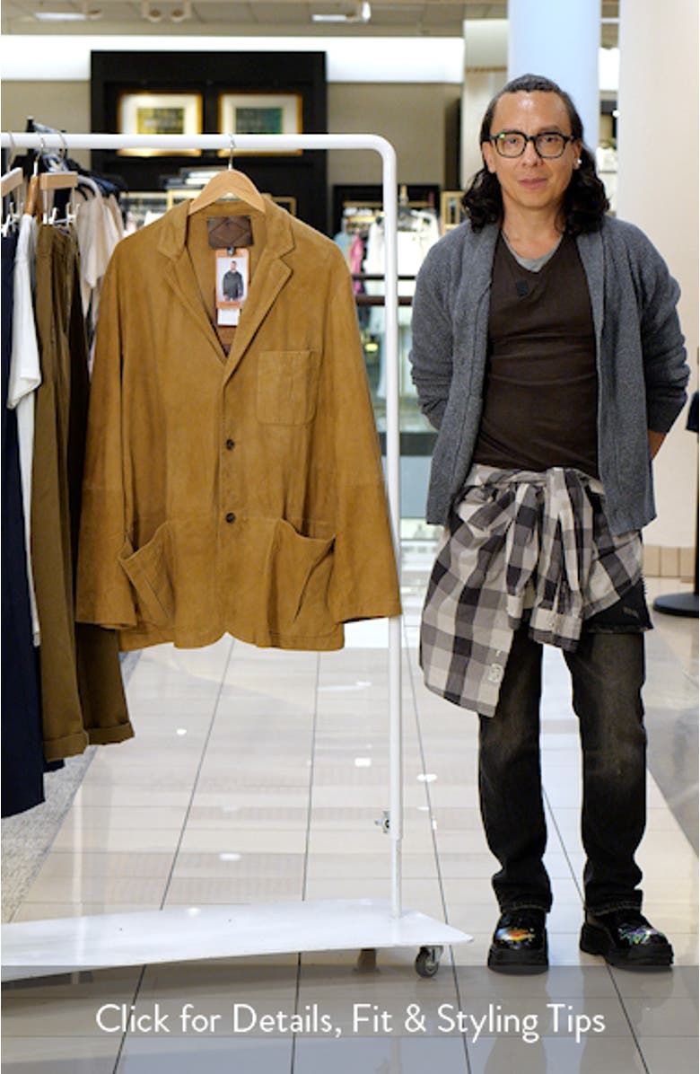 Confidant Suede Jacket, sales video thumbnail