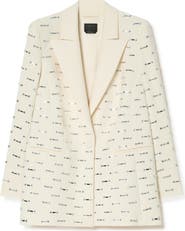 Marina Rinaldi Mescmalto Rhinestone Detail Jacket