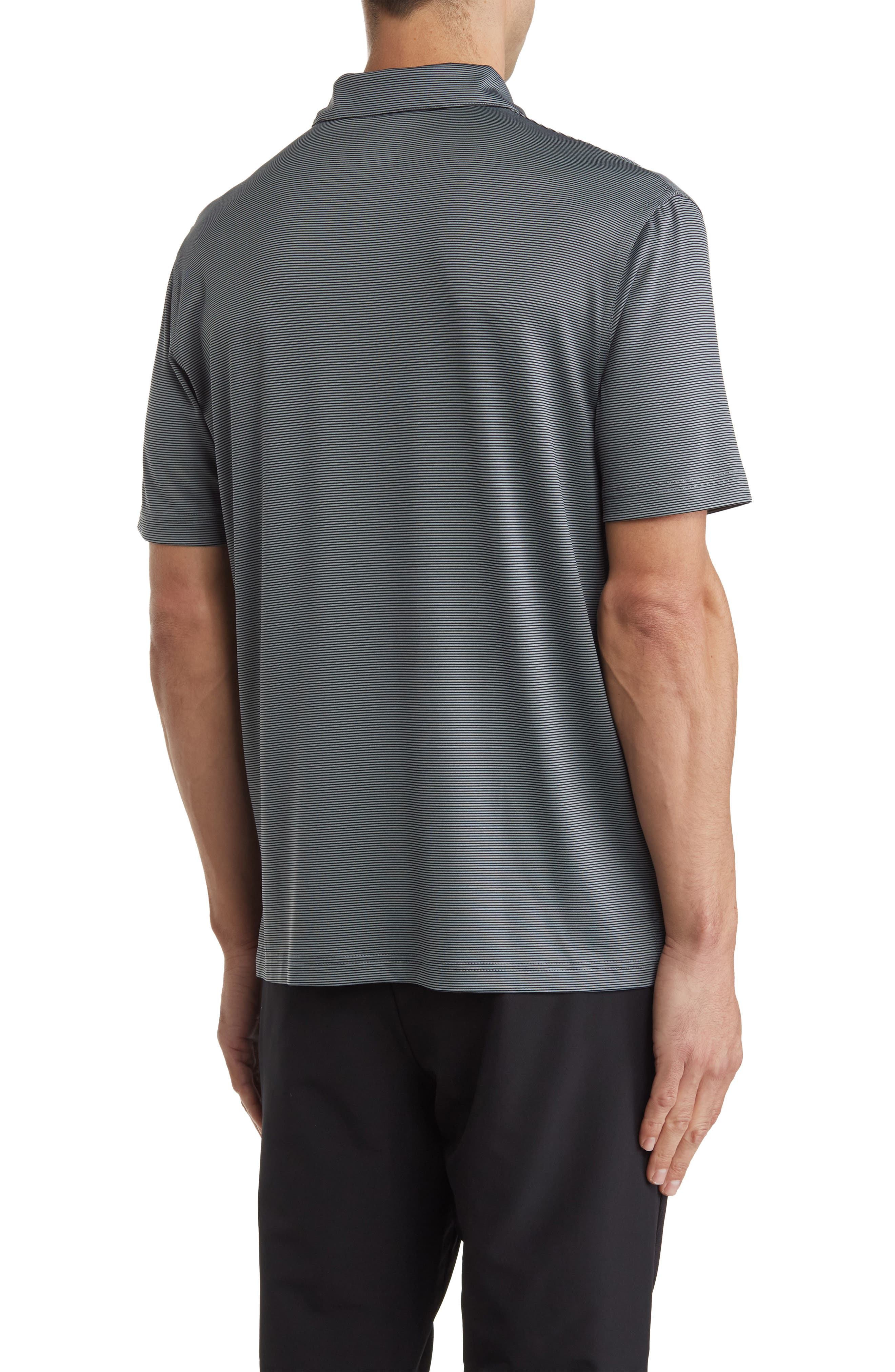 Fine Line Stripe Polo - image 2