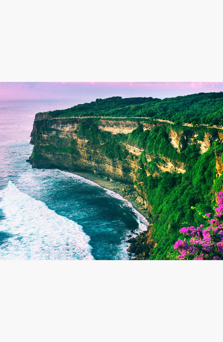 Pink Picasso Kits Beautiful Bali Paint by Numbers Kit, Alternate, color, Green Cliff Landscape