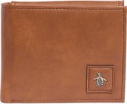 Original Penguin Leather Passcase Wallet
