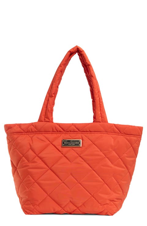 Medium Quilted Nylon Tote