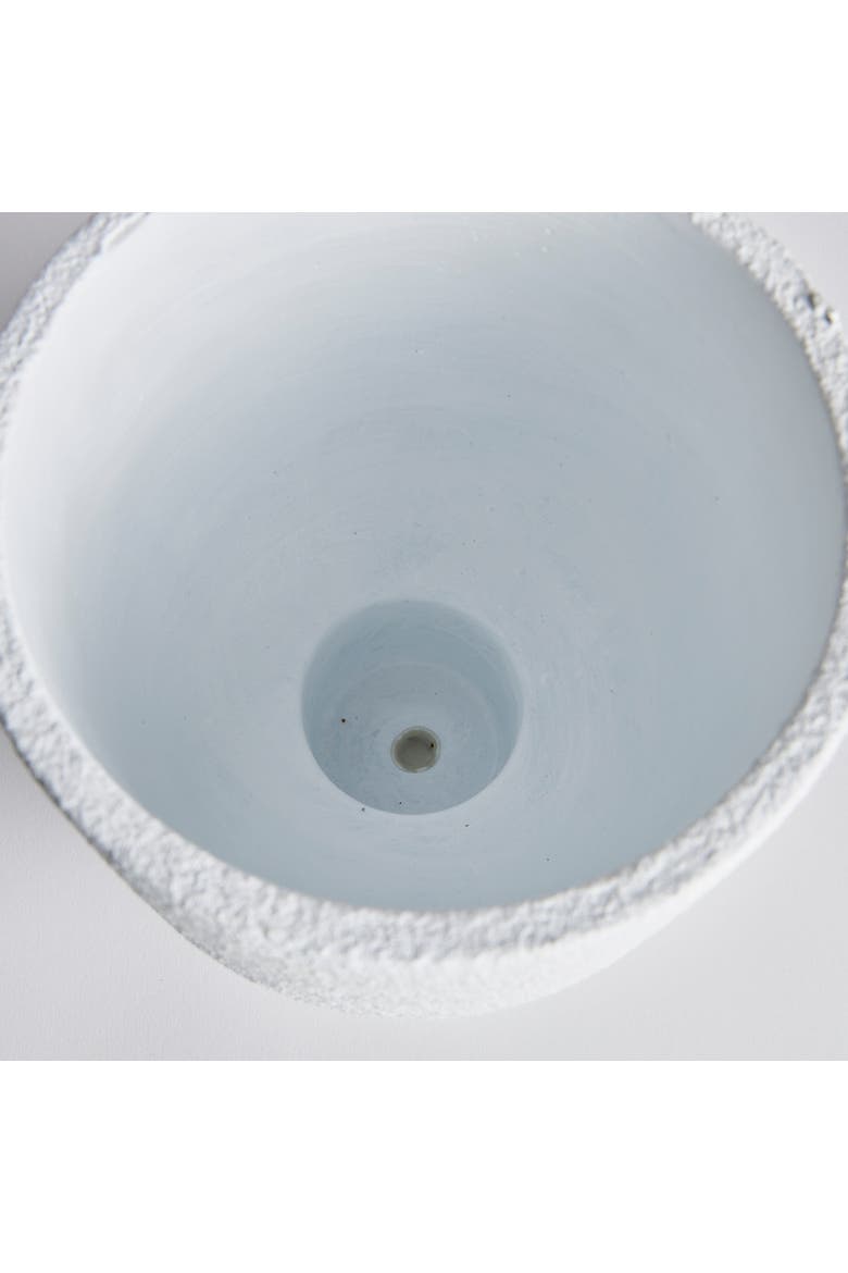 Isadora Footed Large Urn, Alternate, color, White