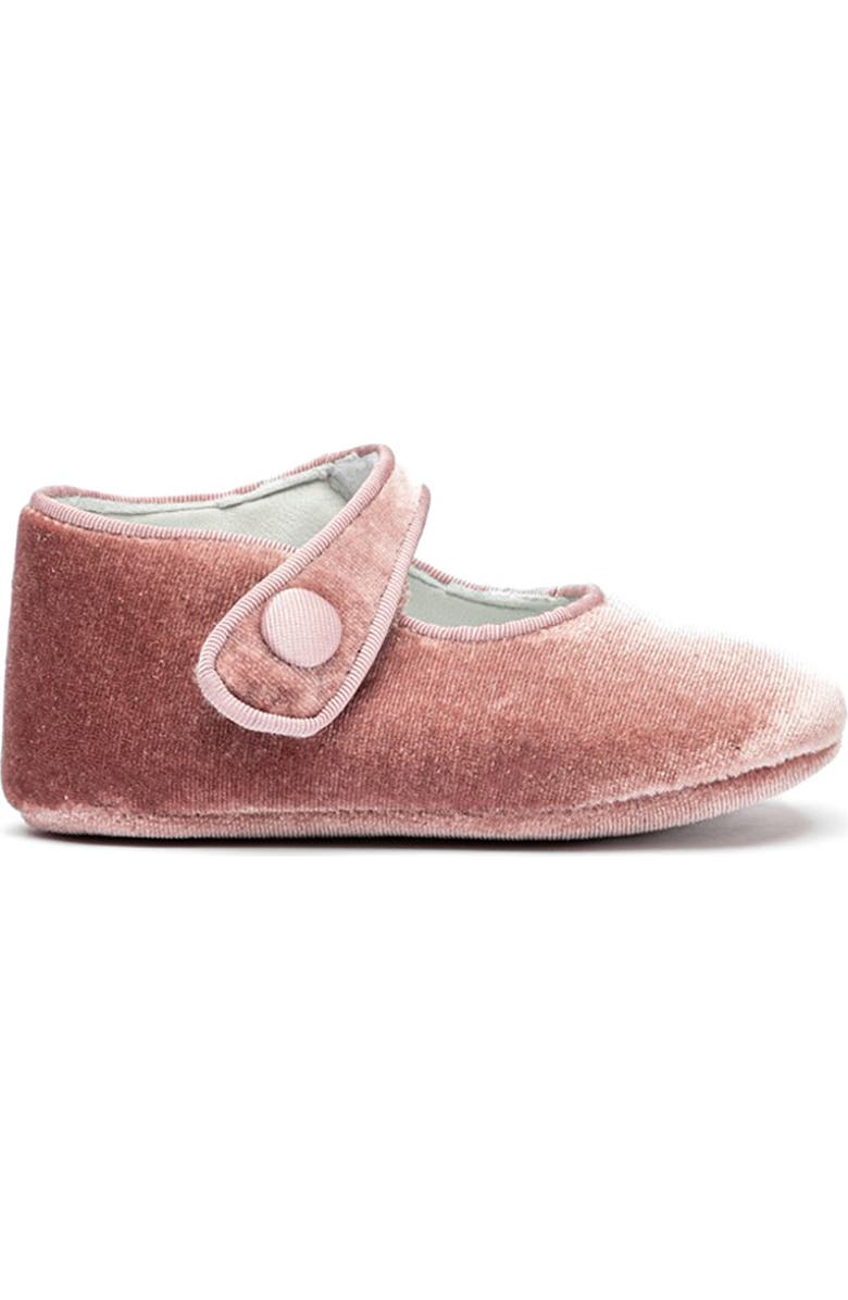 CHILDRENCHIC Kids' Velvet Mary Jane, Alternate, color, Rose
