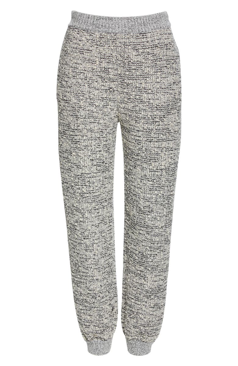 St. John Collection Bouclé Knit Jogger Pants, Alternate, color,