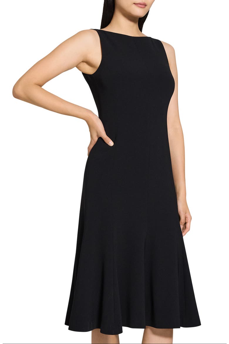 Admiral Sleeveless Dress, Alternate, color, BLACK