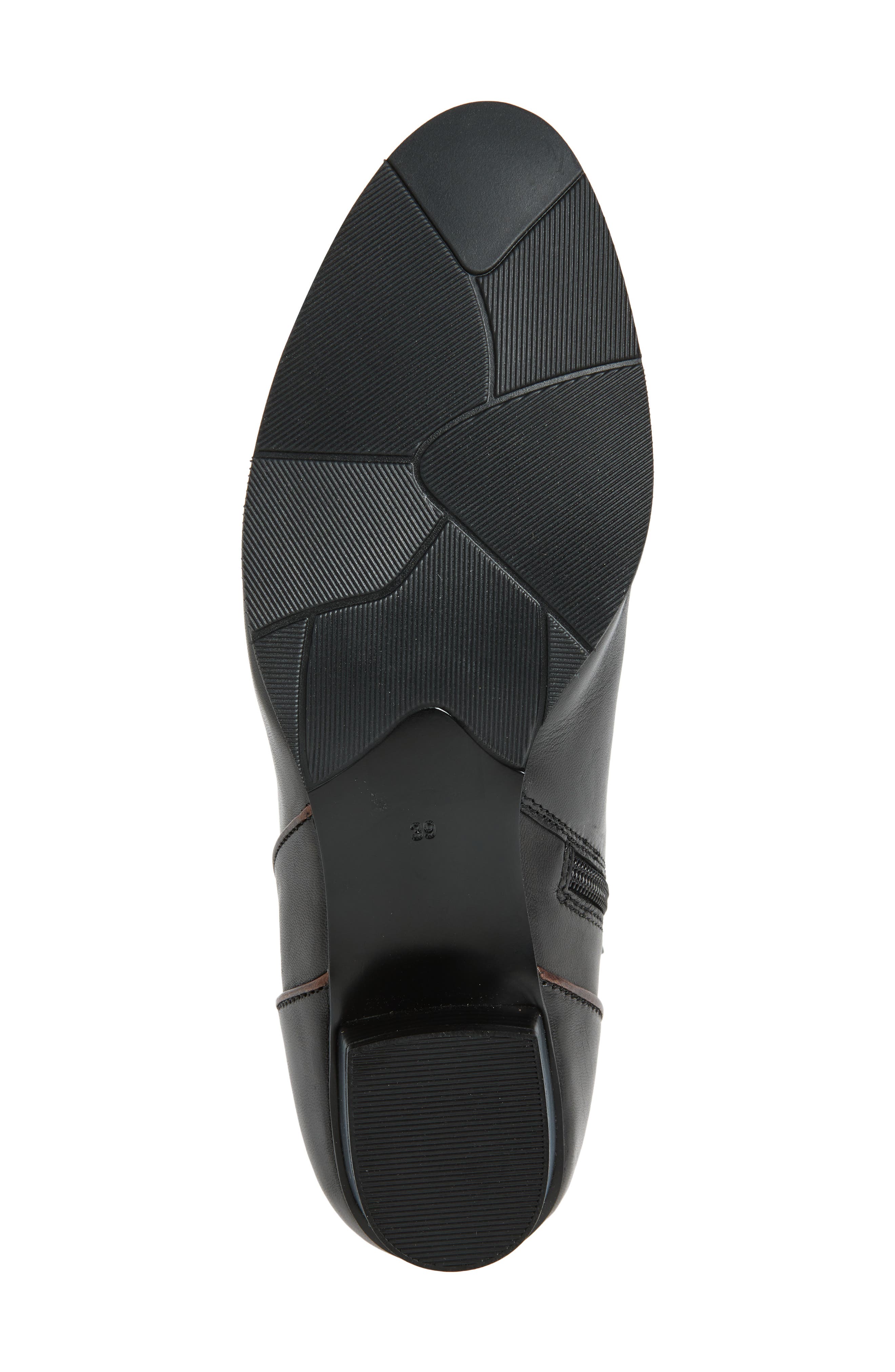 Stefany Leather Bootie, Alternate, color, GLOVE BLACK/ NOCE-115