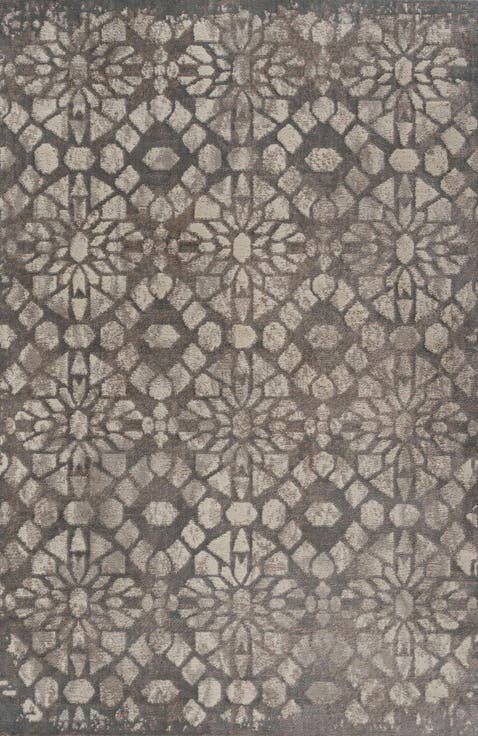 Roma Ornate Geometric Tile Area Rug