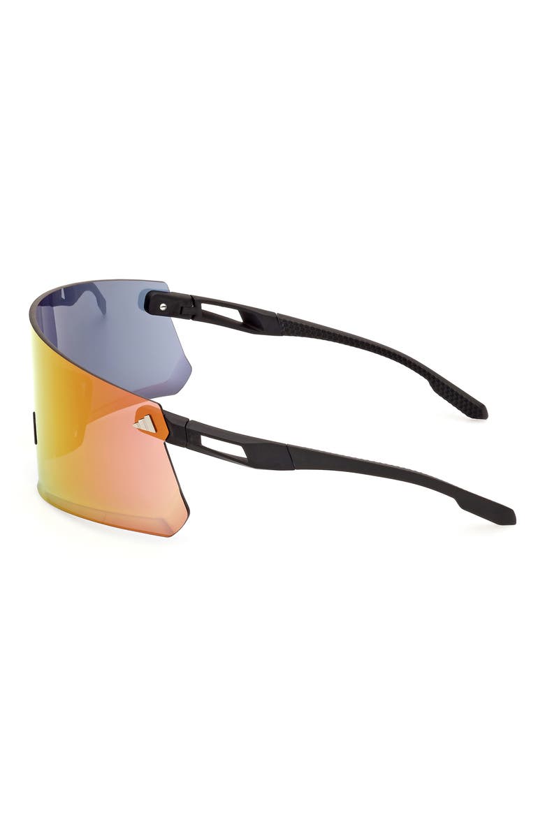 120mm Shield Sports Sunglasses, Alternate, color, BLACK / MIRROR VIOLET