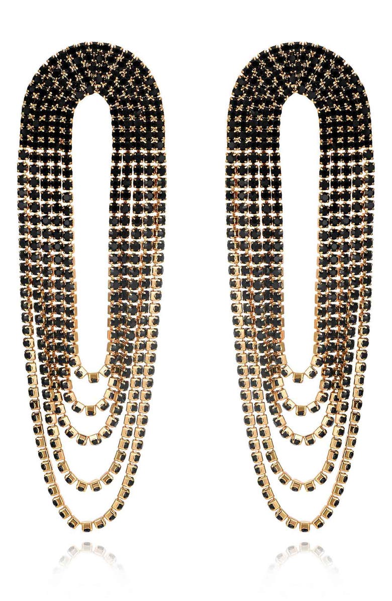 Ettika Crystal Chandelier Earrings, Main, color,