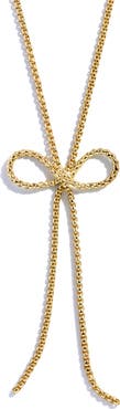 BaubleBar Gigi Bow Necklace