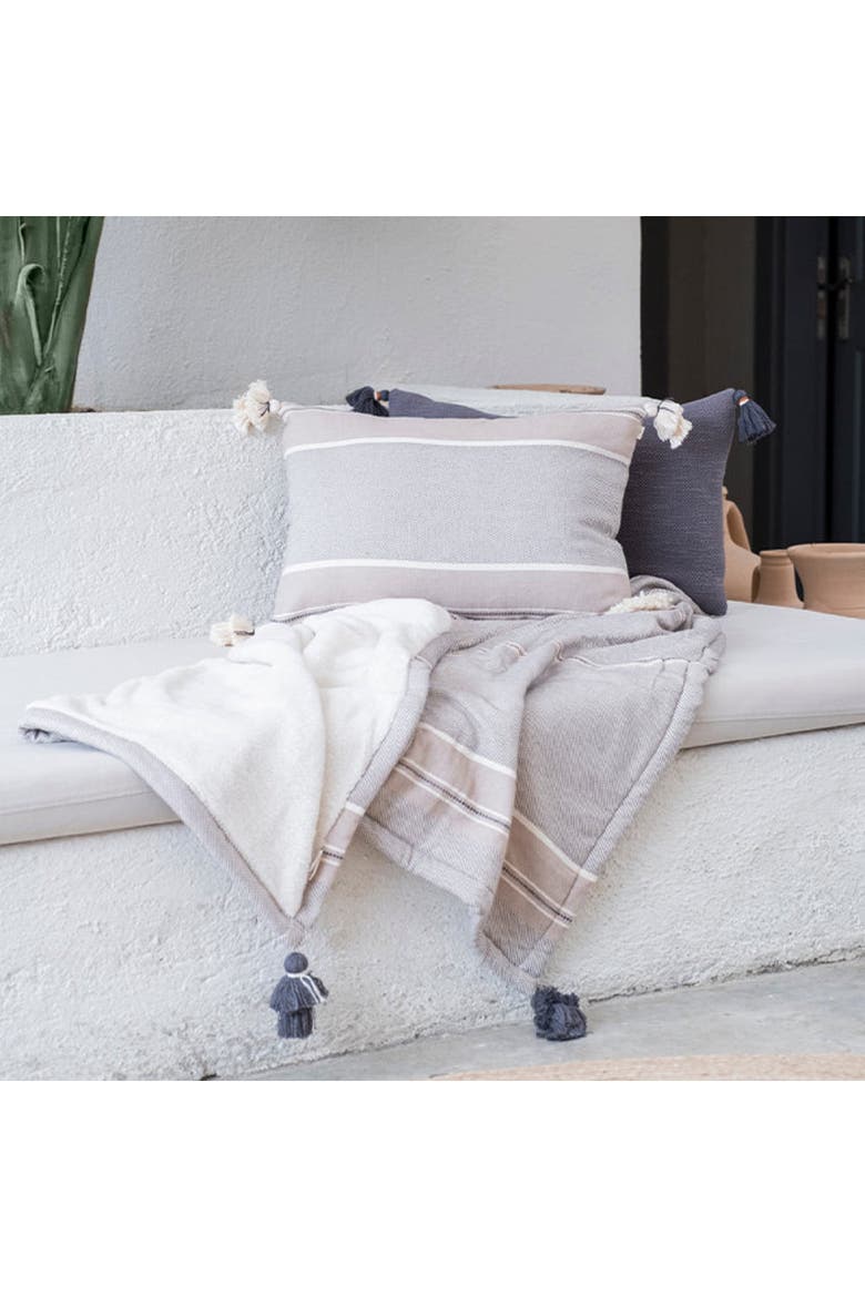 Brunella Cushion, Alternate, color, Grey