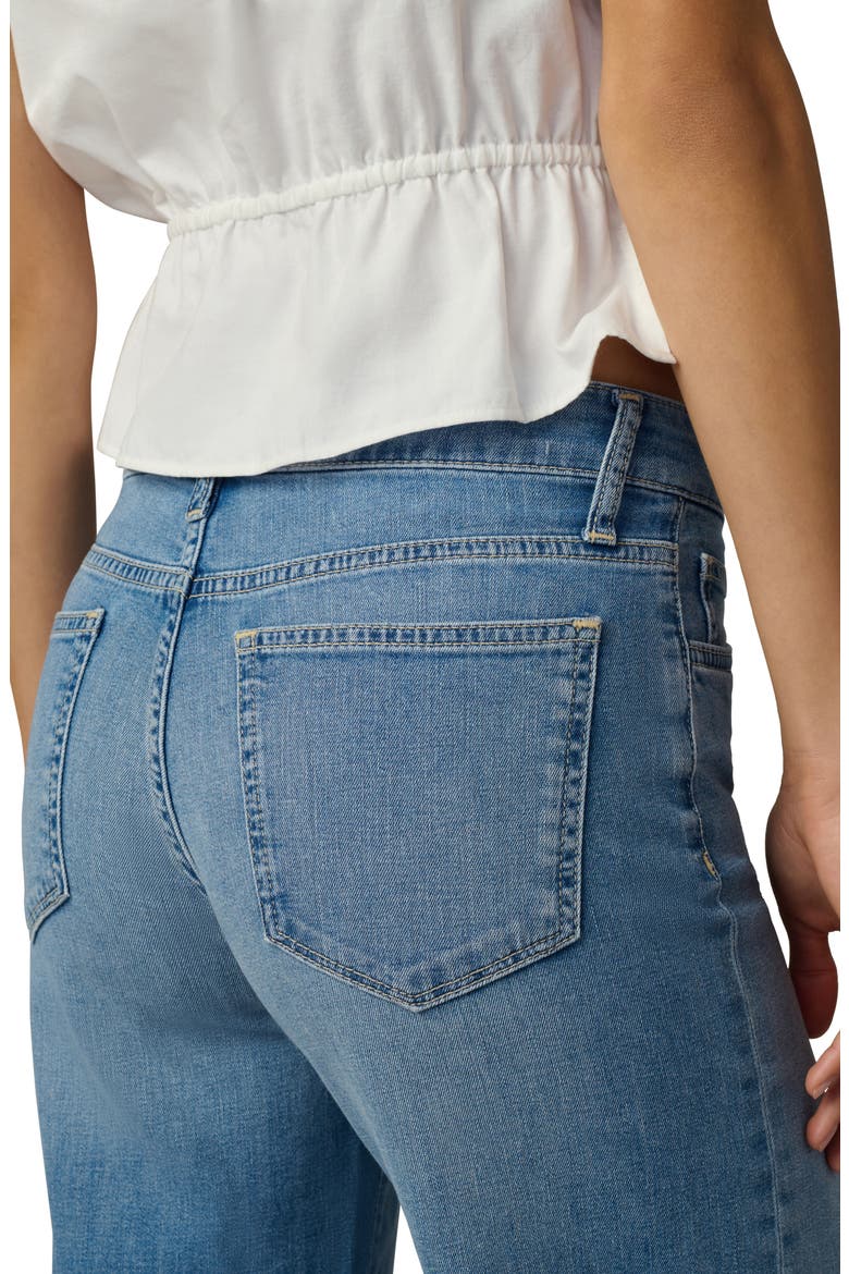 The Lou Lou Mid Rise Wide Leg Jeans, Alternate, color, IMPECCABLE