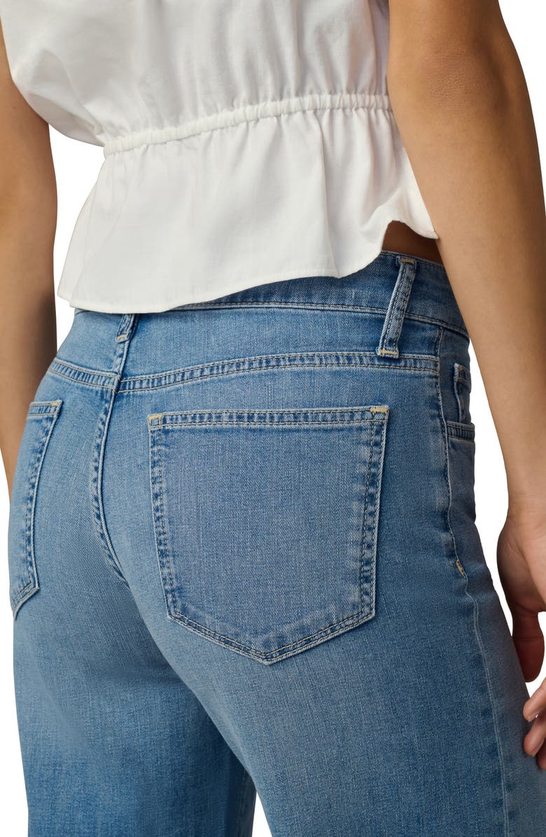 Joe's The Lou Lou Mid Rise Wide Leg Jeans, Alternate, color, Impeccable
