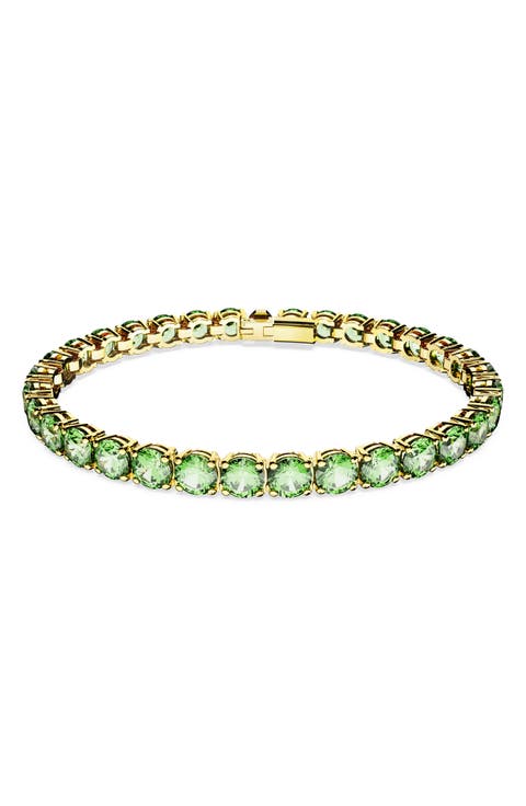 Matrix Crystal Tennis Bracelet