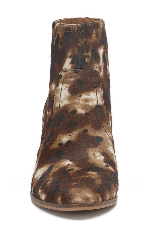 Lucky Brand Sonah 2 Genuine Calf Hair Bootie In Brown
