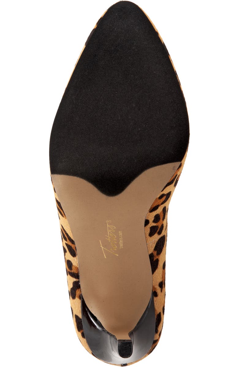 Trotters Angie Pump, Alternate, color, Tan/ Black Leather