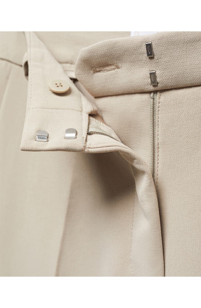 MANGO Pompeya Flare Trousers, Alternate, color, 