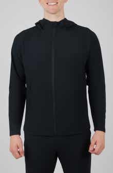 90 DEGREE BY REFLEX Waffle Warp Zip Hoodie