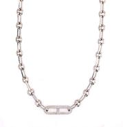 Sheryl Lowe Diamond H Link On Soho Chain