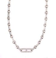 Sheryl Lowe Diamond H Link On Soho Chain