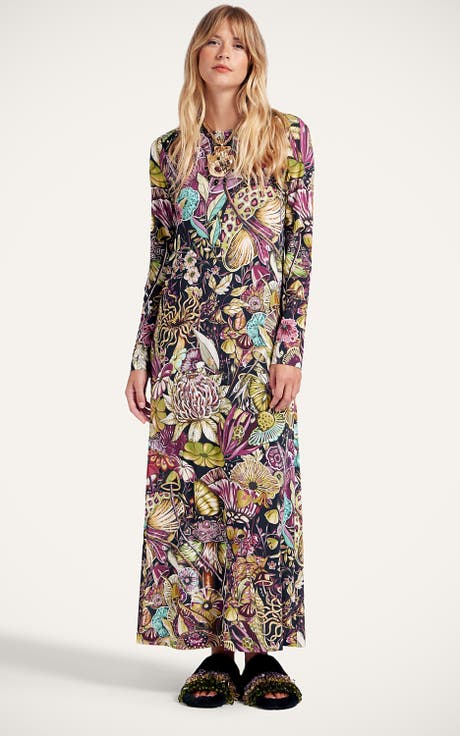 Long Sleeve Swing Dress