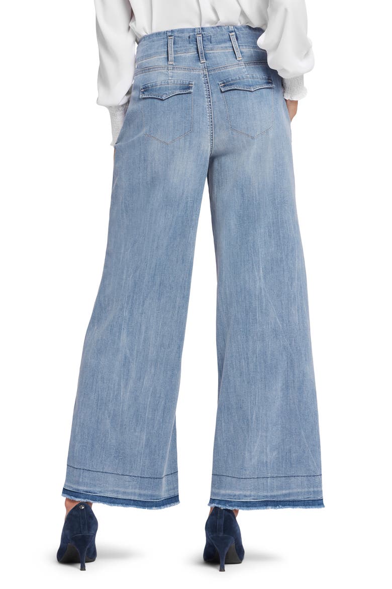Mona High Waist Wide Leg Jeans, Alternate, color, STATE