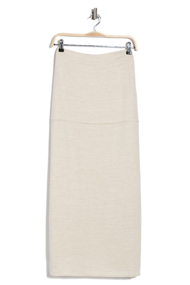 Column Skirt, Alternate, color, FINE LINEN