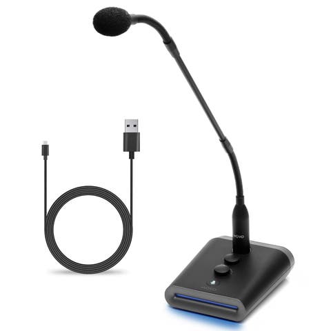 GM-7 USB Gooseneck Microphone for Computers