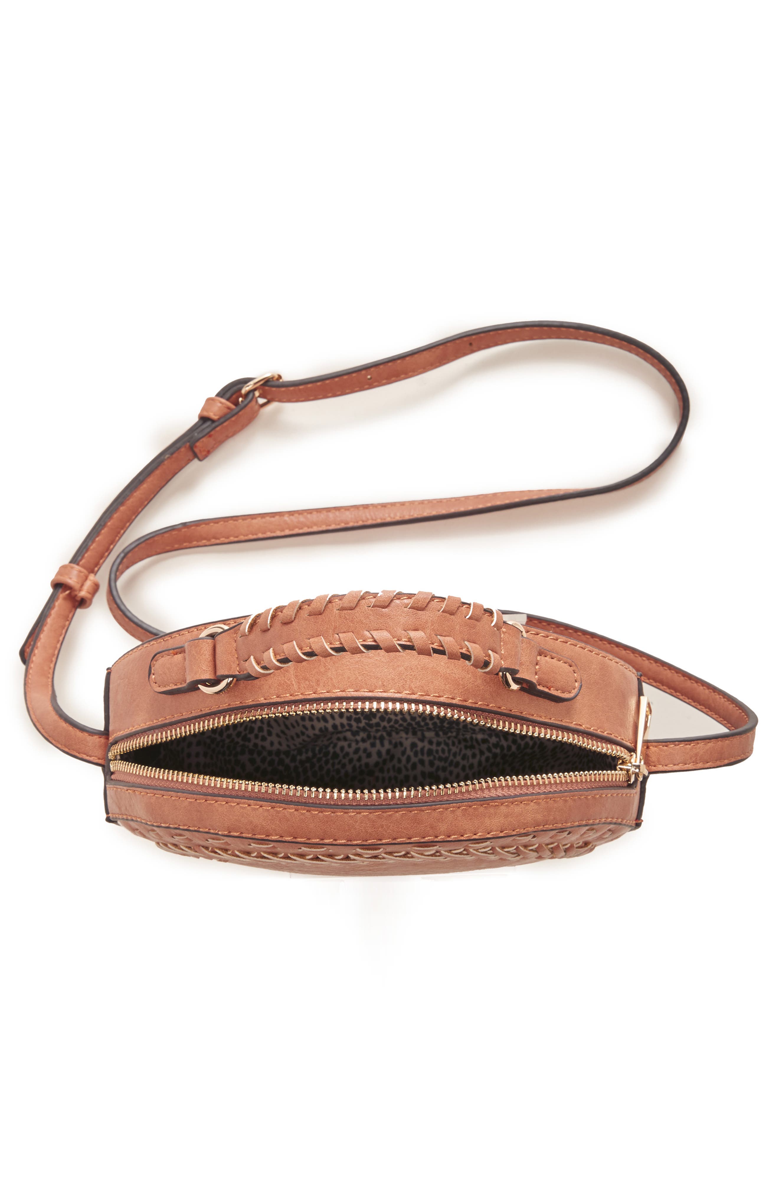 Sole Society Anora Faux Leather Crossbody Bag, Alternate, color, 