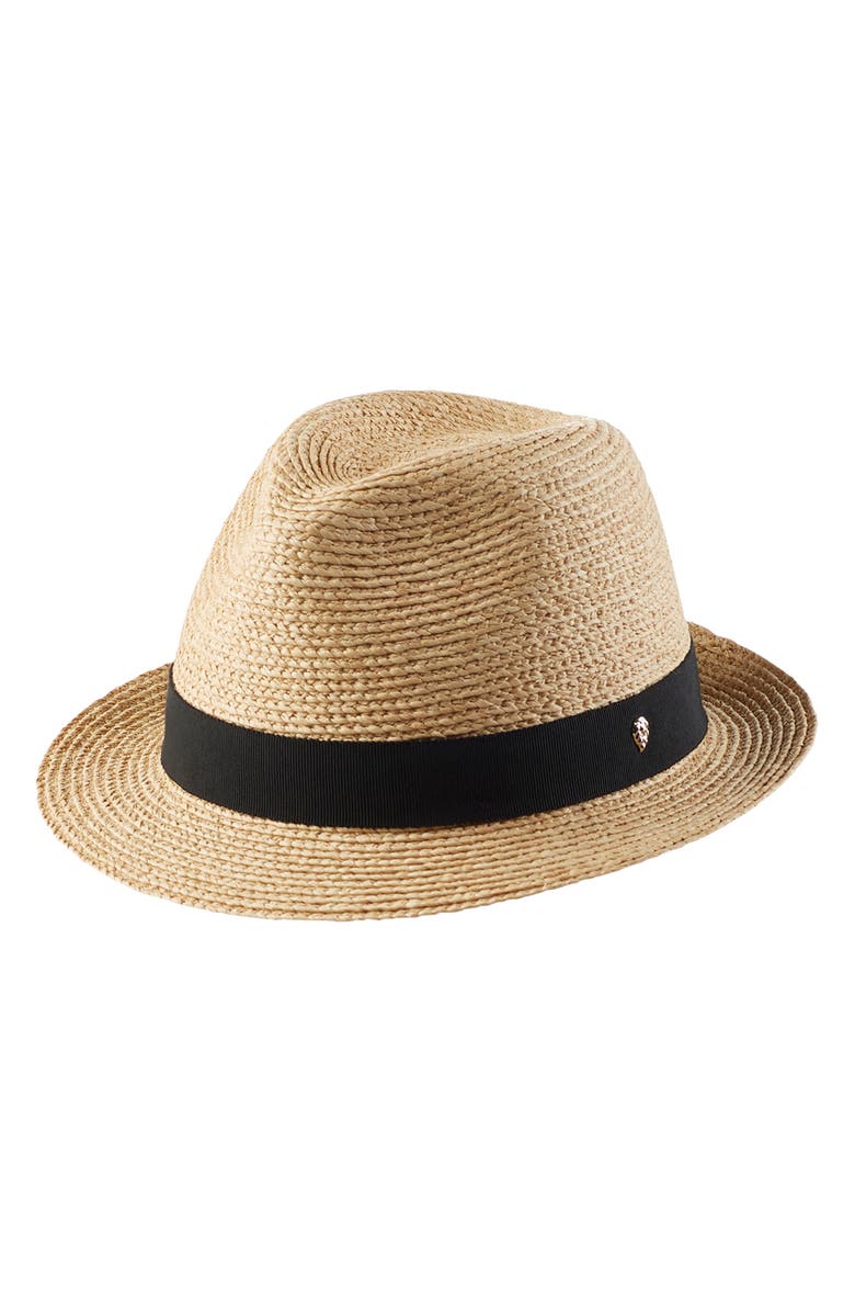 Helen Kaminski Raffia Fedora, Main, color,