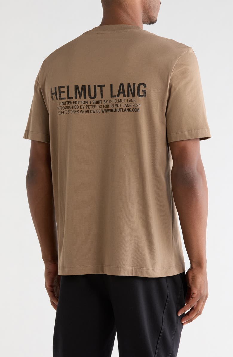 Helmut Lang Postcard Sunset T-Shirt, Alternate, color, Brownstone