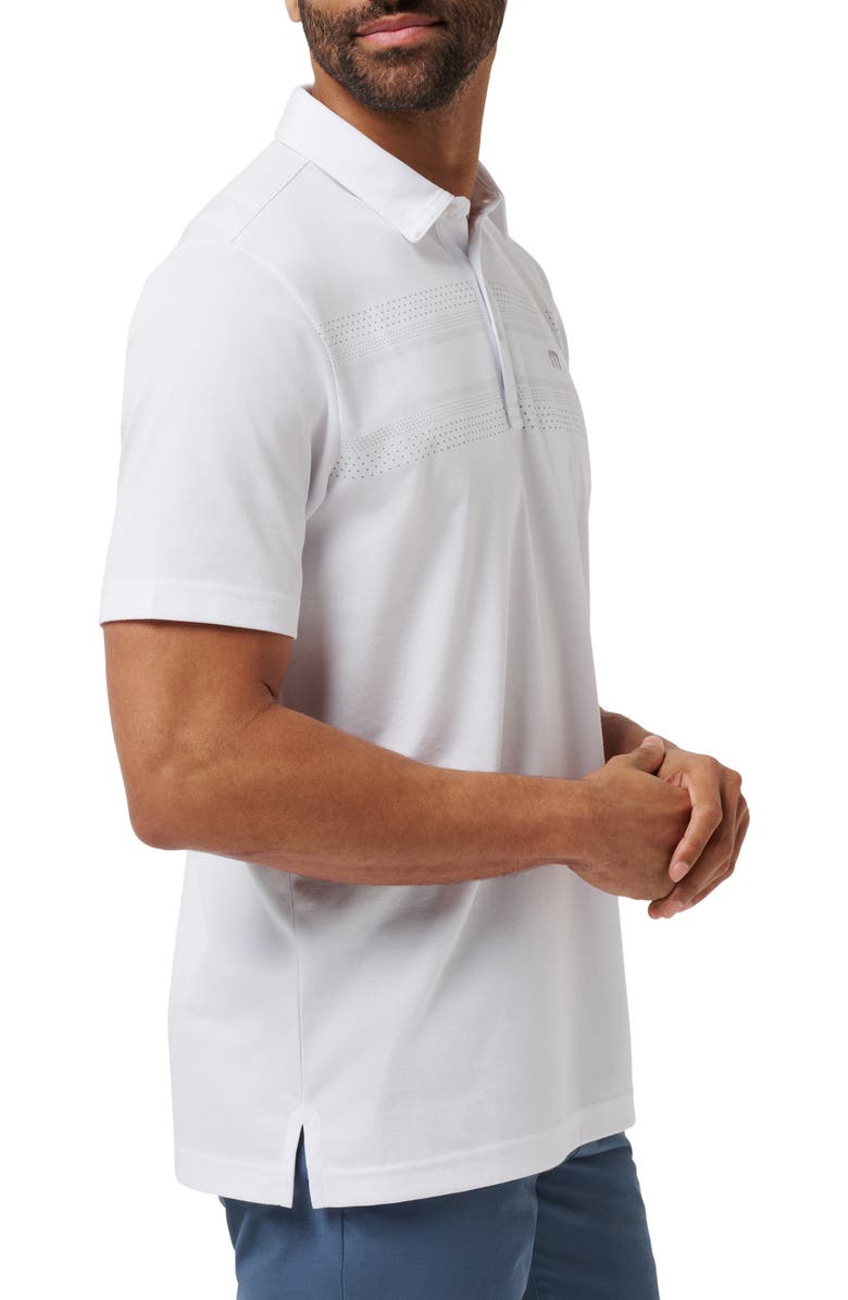 TravisMathew Jungle Gallivant Polo, Alternate, color, White